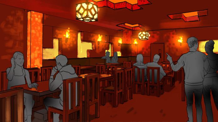 So soll es mal in der Minecraft World aussehen. (Bild: Merlin Entertainments)